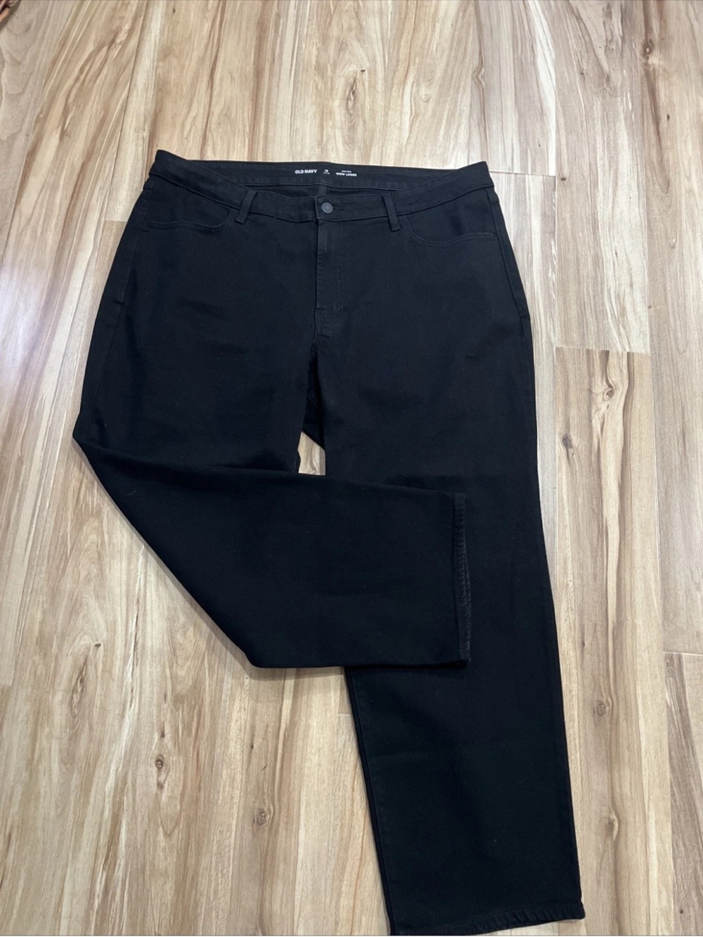 Old Navy Black High-Rise Wow Loose Jeans